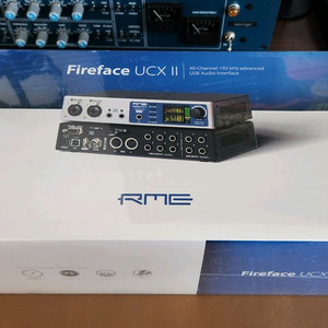 미개봉 급처) RME Fireface UCX II 오디오 인터페이스