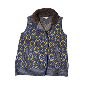 써스데이아일랜드 빈티지 니트 베스트 S