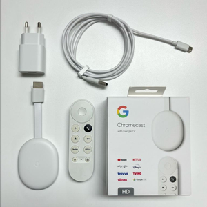 크롬캐스트 4K 스트리밍 디바이스