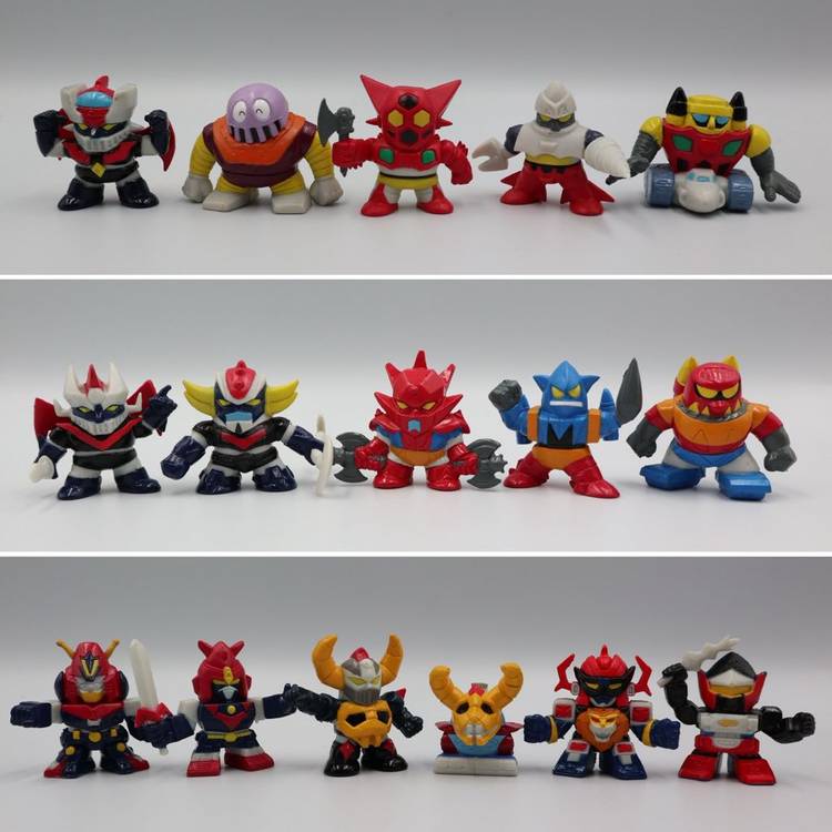 슈퍼로봇대전 슈퍼로봇클럽 가샤폰 피규어 1,2,3탄 올콜렉트 미개봉 새제품--1