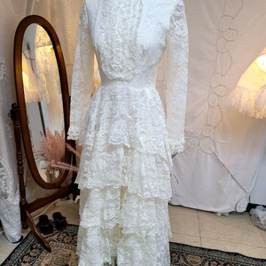 유럽 엔틱웨딩드레스