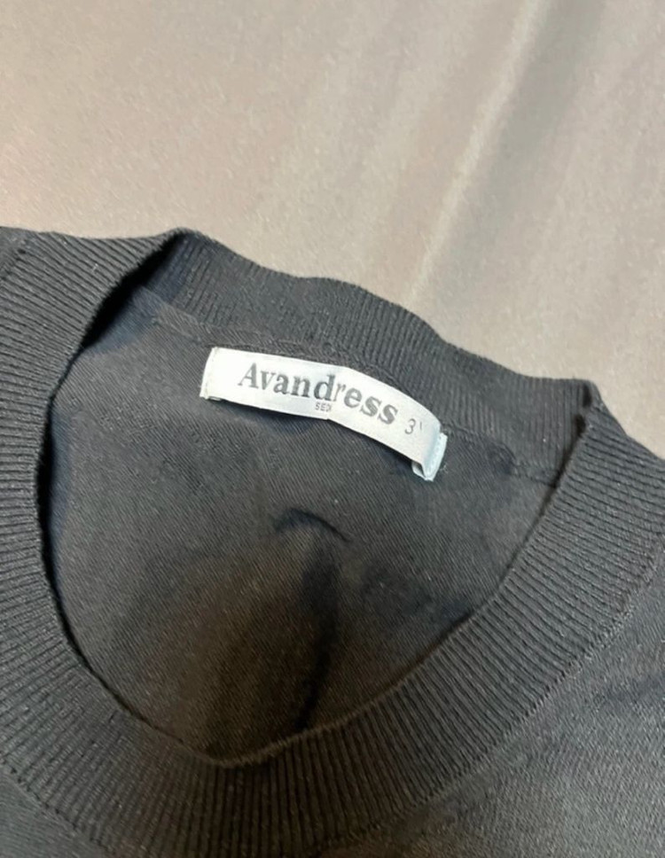 어반드레스 Abandress 반팔니트 블랙, 브라운--5