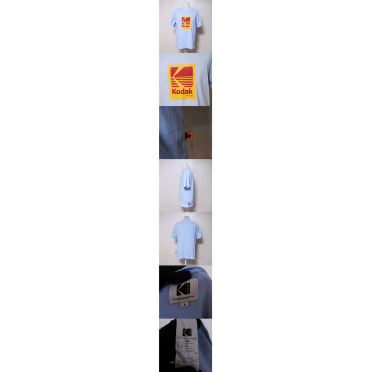 코닥 남성 95 로고 반팔 티셔츠--1