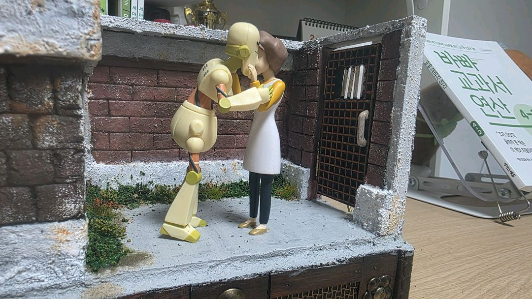 짱구 로봇아빠 디오라마--3