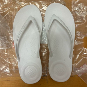 핏플랍 아이쿠션 흰색 쪼리 UK5(240-245mm) 여성플립플랍