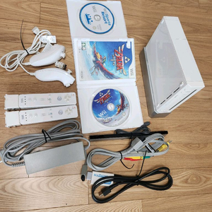 게임 콘솔 세트 wii 이미지