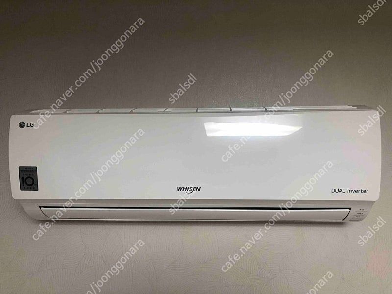 LG에어컨 2in1 듀얼에어컨스페셜 로즈골드 판매 합니다 [미사용]--2