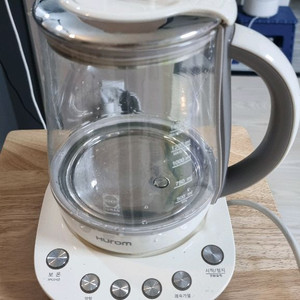 휴롬 티마스터 tm b01fwh 유리주전자만