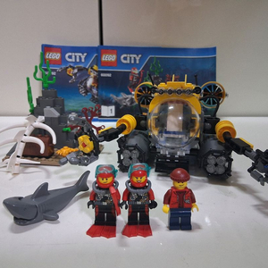 레고 시티 60092 해저탐사대 잠수함