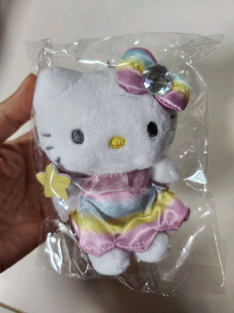 헬로키티 판타지 시리즈 페어리 키티 세트 인형 파우치 이미지