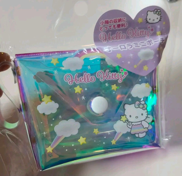 헬로키티 판타지 시리즈 페어리 키티 세트 인형 파우치 이미지