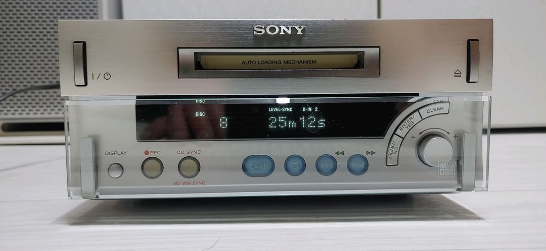 소니 미니 MD 레코더--1