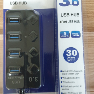 USB3.0 4포트 확장 USB허브