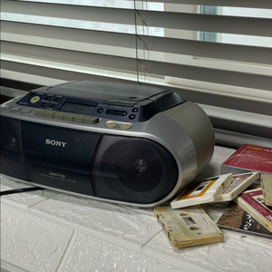소니 MP3 CD 카세트 라디오 테이프 세트 택포