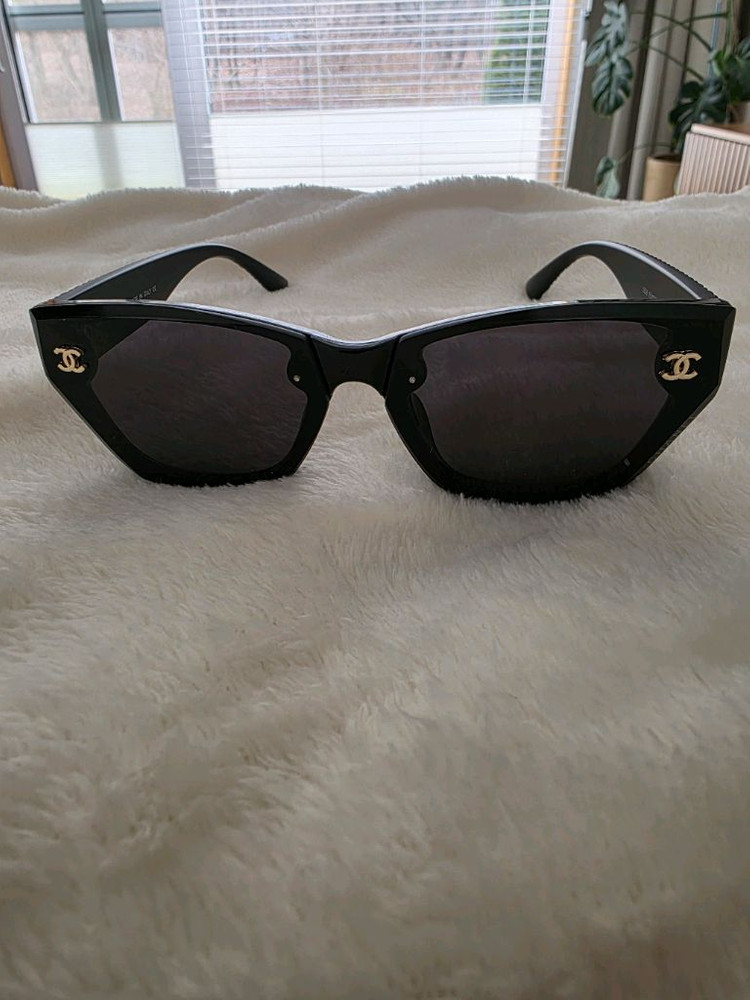 블랙 금장 썬글라스 새상품--2