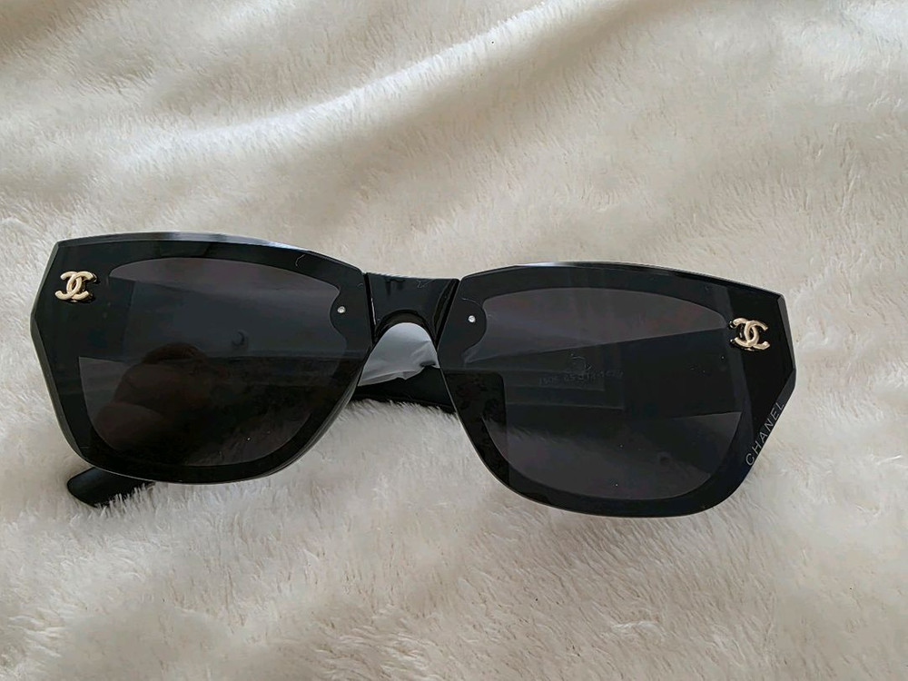 블랙 금장 썬글라스 새상품--1