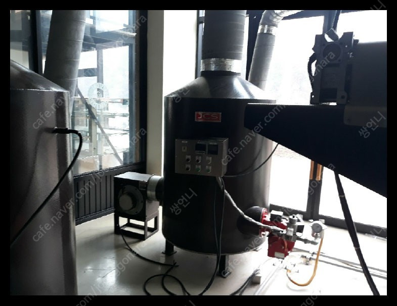 대형 로스팅기계, 하스가란티 120kg, 커피로스터기, 커피 원두 생두 - 중고판매- 국내최대 타이틀을 가져가세요 이미지