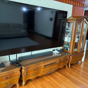 앤티크 가구 3세트 거실장 티비장 (수지)