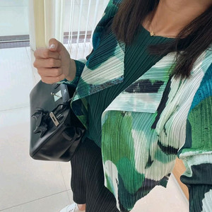 플리츠플리즈 메테오라이트 운석 가디건~