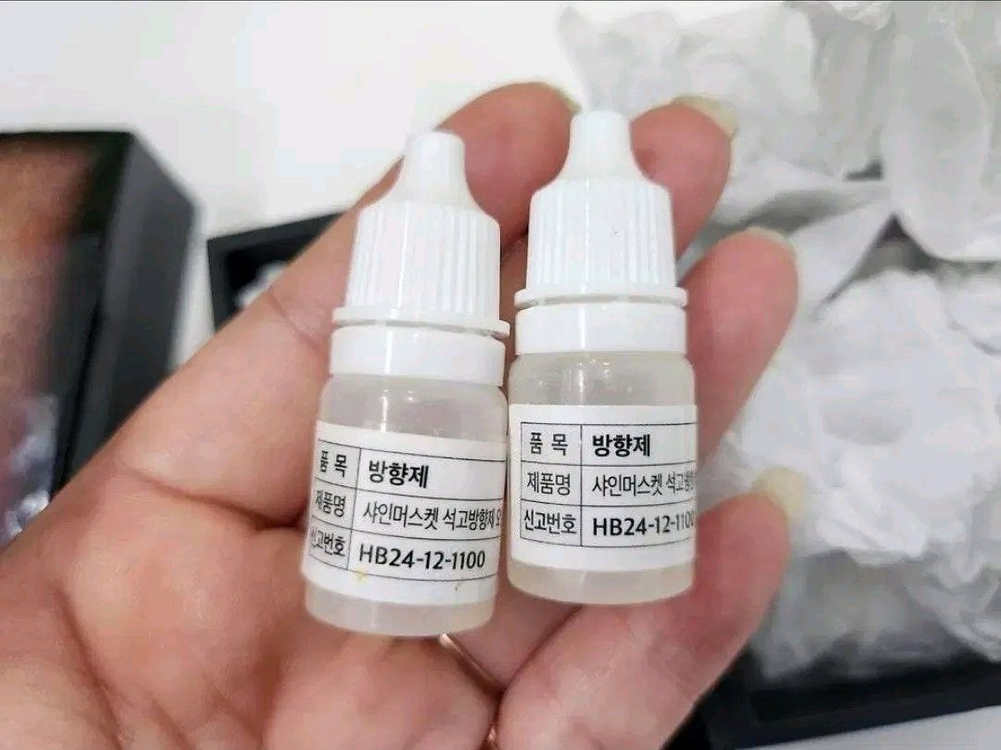 감성 가득 차량용 석고 방향제 사자 세트--5