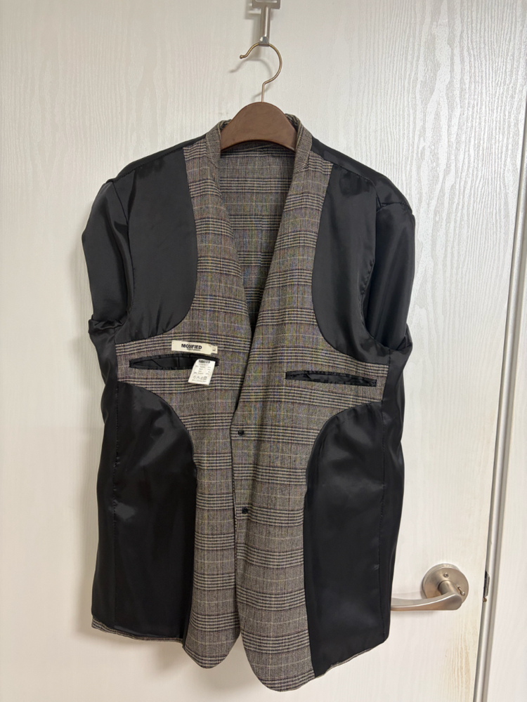 모디파이드 글렌체크 블레이저자켓 [L]--9