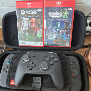 닌텐도스위치2 프로콘2 케이스,가방 게임2개 일괄판매