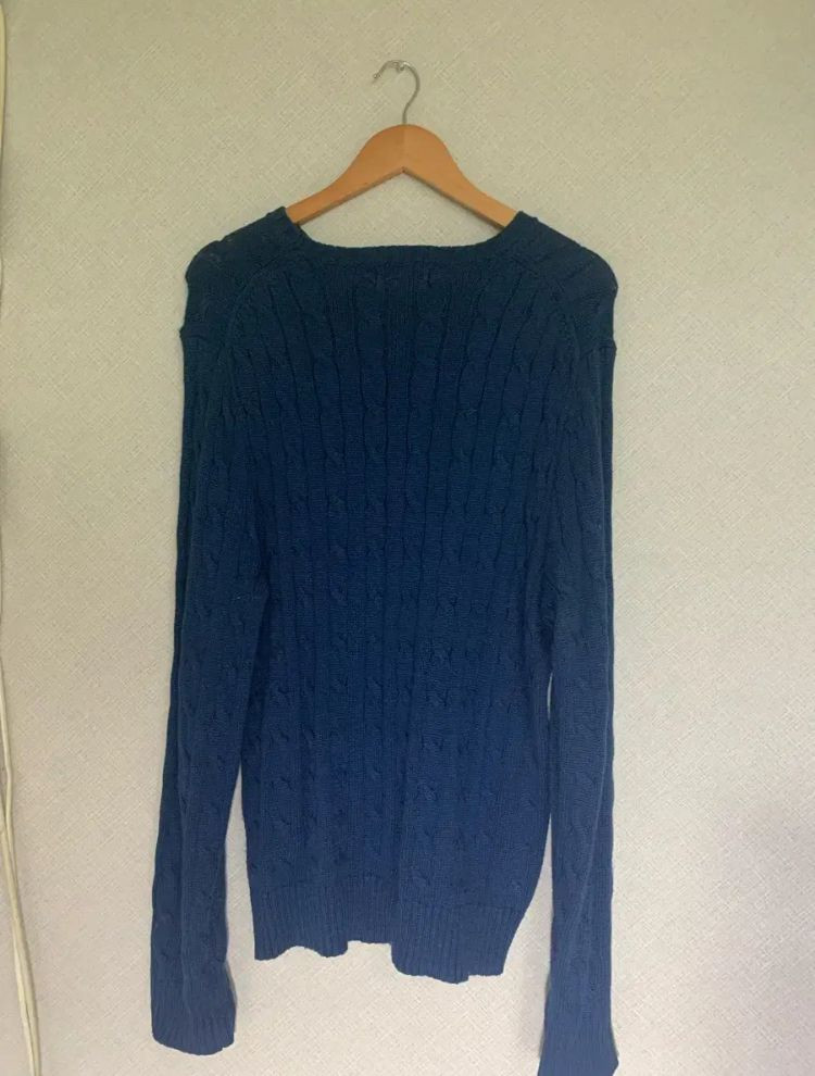 폴로 랄프로렌 네이비 케이블 니트 M--1