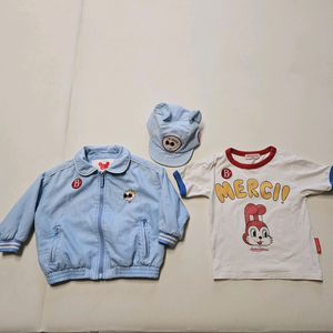 베베드피노 점퍼100+모자+티셔츠 일괄