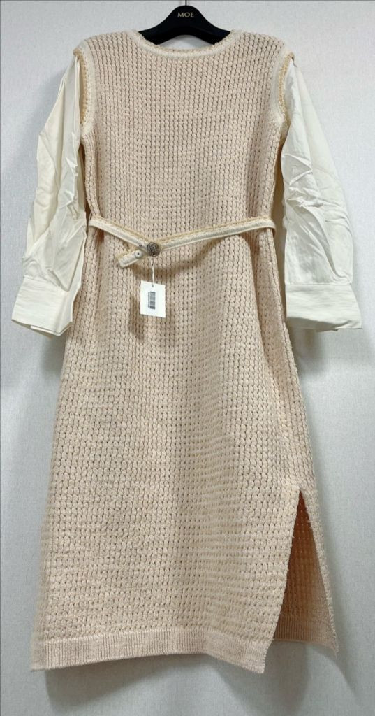 [새상품]한섬90% 마인 니트원피스--3