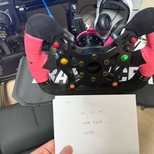 심레이싱 우라칸림 레이싱휠