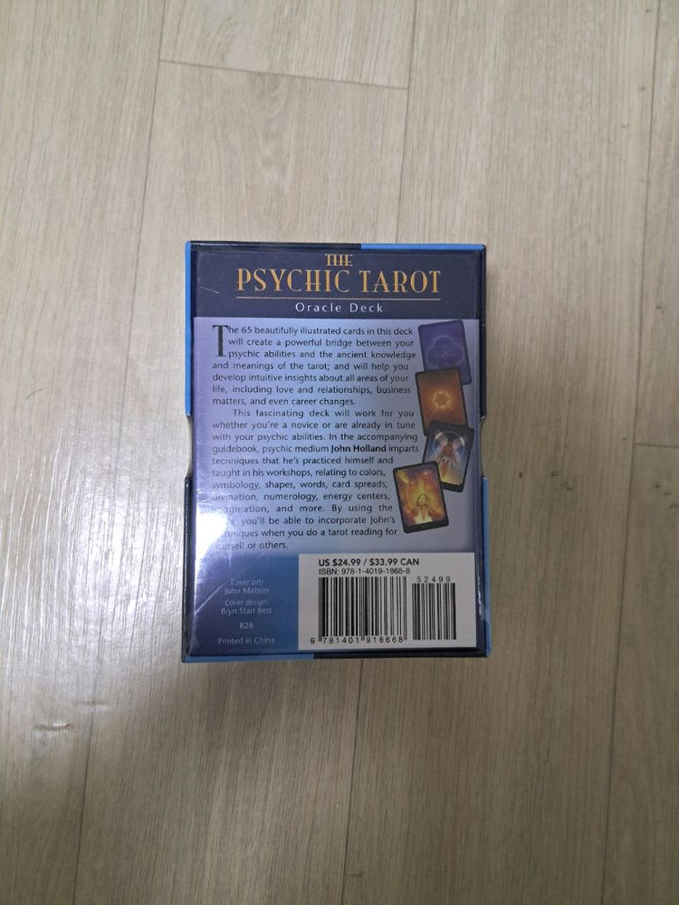 사이킥 오라클 타로 카드 Psychic Tarot Oracle Deck--1