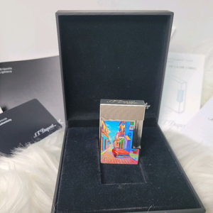 [새상품,한정판] 듀퐁라이터 라인2 ca16389 하바나 쿠바 시가 컬렉션 팔라듐 백금 쌍불 듀퐁 라이타 이미지