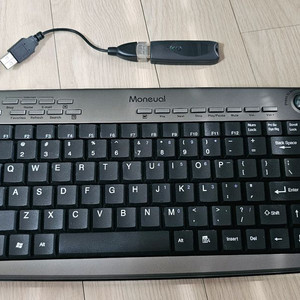 무선 미니 키보드 트랙볼 HTPC 최적 GKM - 700