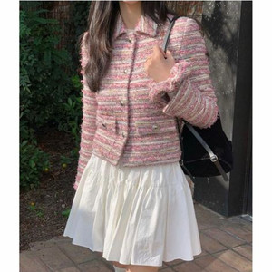 라플라 ACT 윈저 트위드자켓 S 택달린 새상품 *코디된 나탈리스커트 서비스