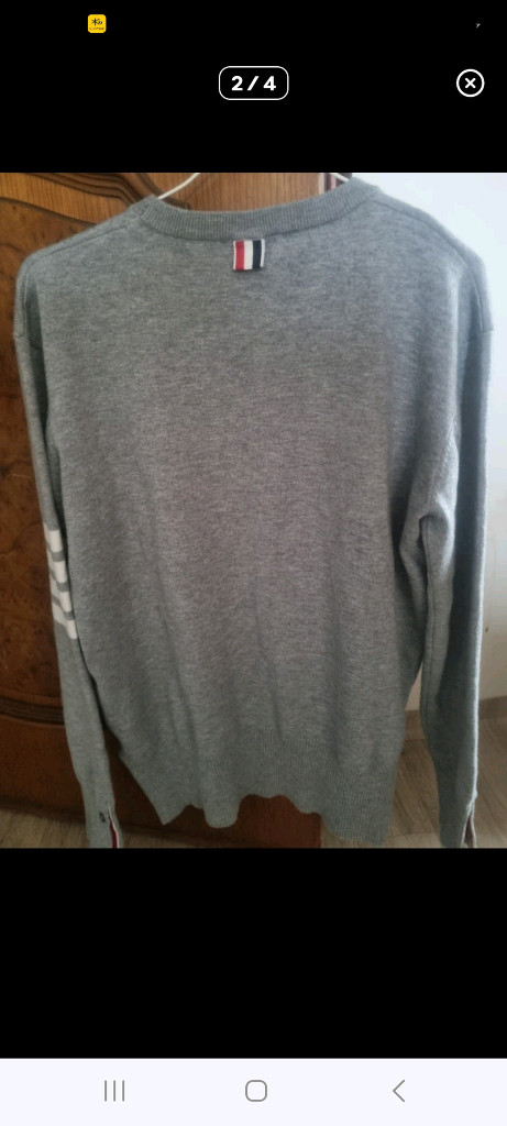 톰브라운4바 니트 맨투맨. L--1