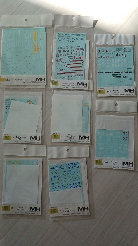 모델링홀릭 건담 데칼 다수 SALE--2