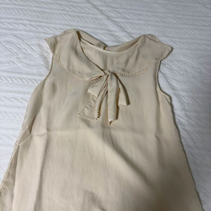 마인 타이 블라우스 크림 55