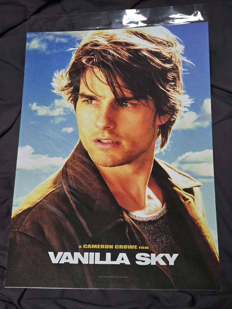 톰크루즈 기획전 포스터 (홀로그램 바닐라스카이 레인맨)--3