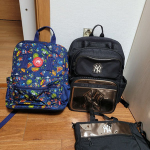mlb키즈초등저학년가방+소풍가방