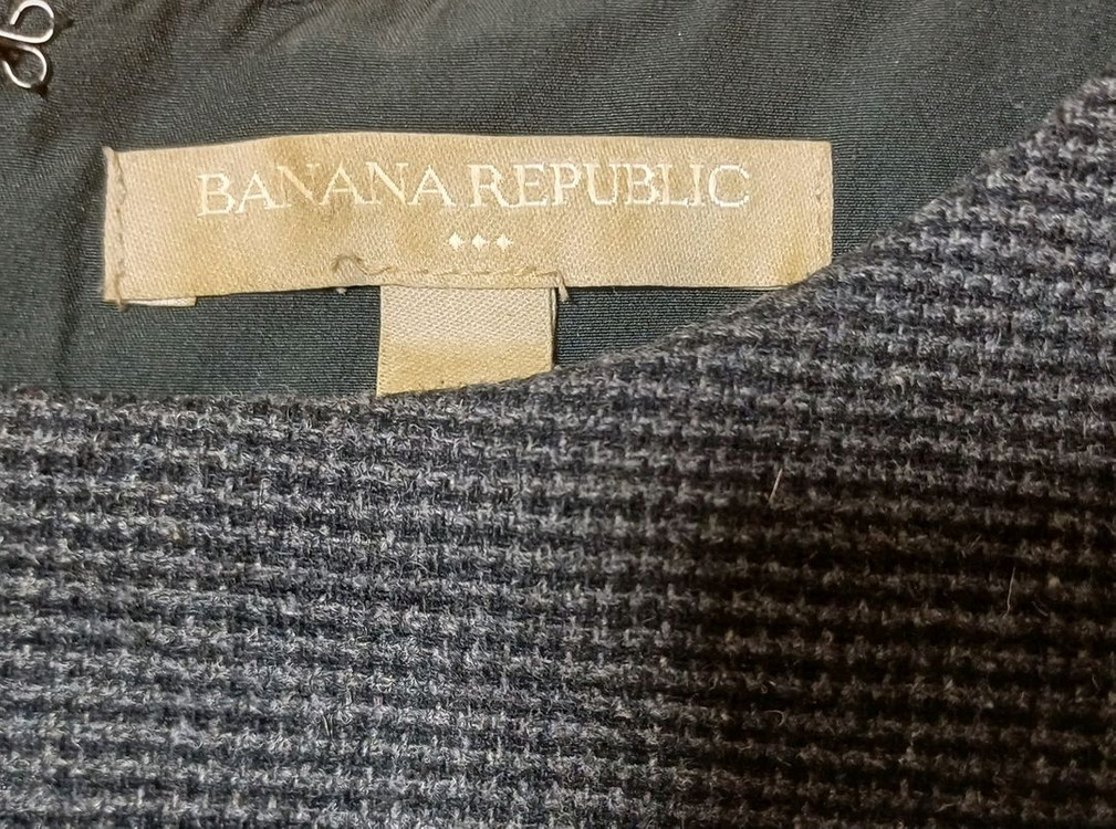 바나나리퍼블릭 울 혼방 벨티드 원피스 (사이즈 6/M)--2