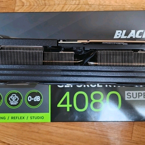 GeForce RTX 4080 SUPER BLACK STORM OC D6X 16GB / 상태 최상급