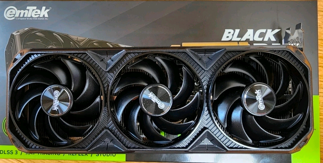 GeForce RTX 4080 SUPER BLACK STORM OC D6X 16GB / 상태 최상급--2
