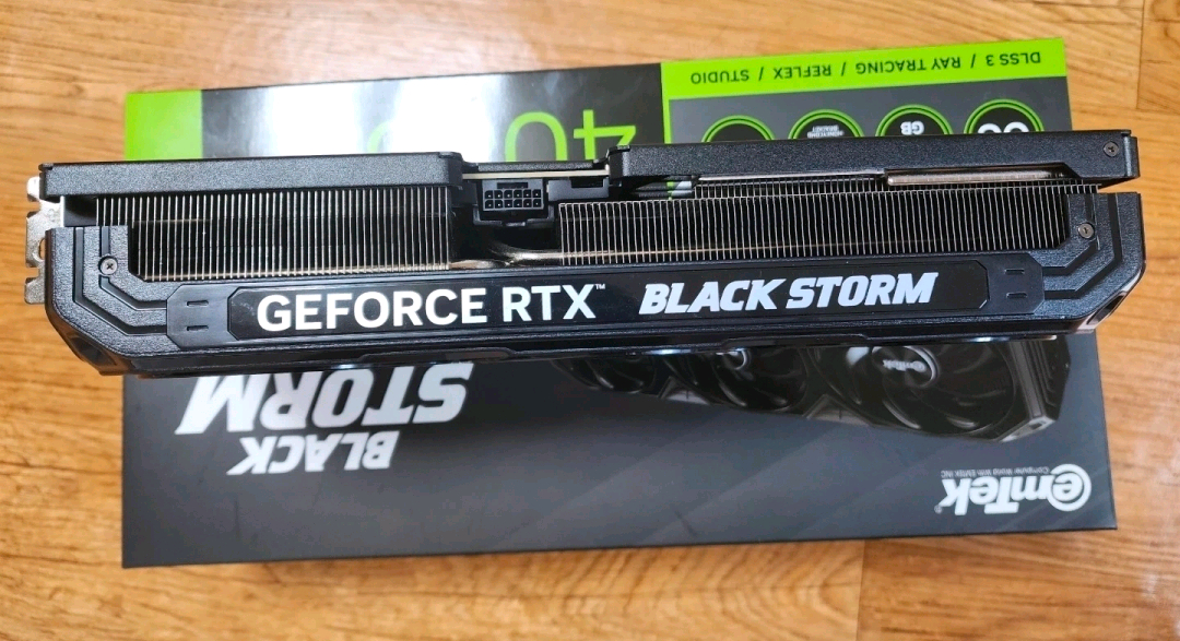 GeForce RTX 4080 SUPER BLACK STORM OC D6X 16GB / 상태 최상급--3