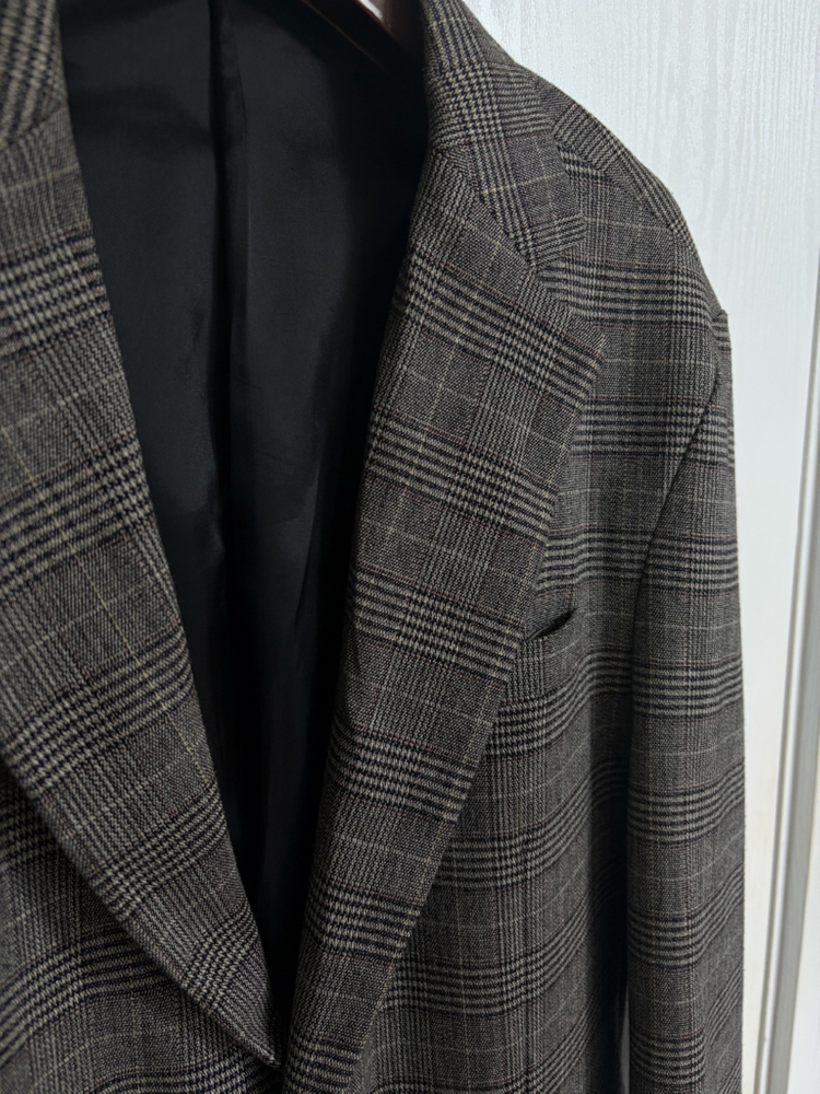 모디파이드 글렌체크 블레이저자켓 [L]--4