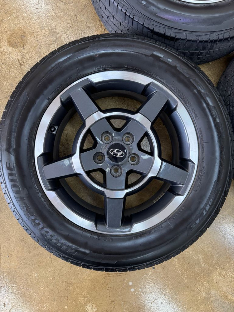 더뉴팰리세이드 18인치 순정휠타이어 팝니다--1