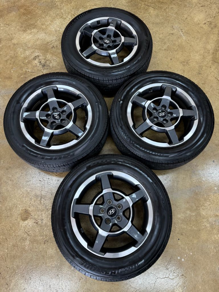 더뉴팰리세이드 18인치 순정휠타이어 팝니다--5