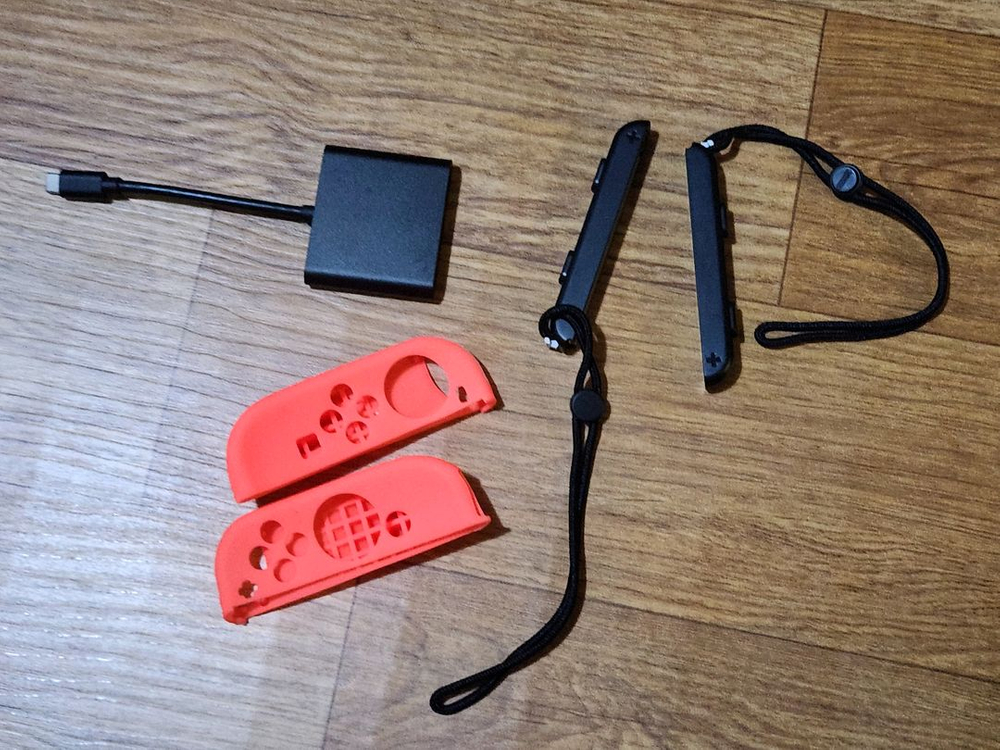 닌텐도 스위치 구형 18만 + 카트리지 팝니다. 이미지