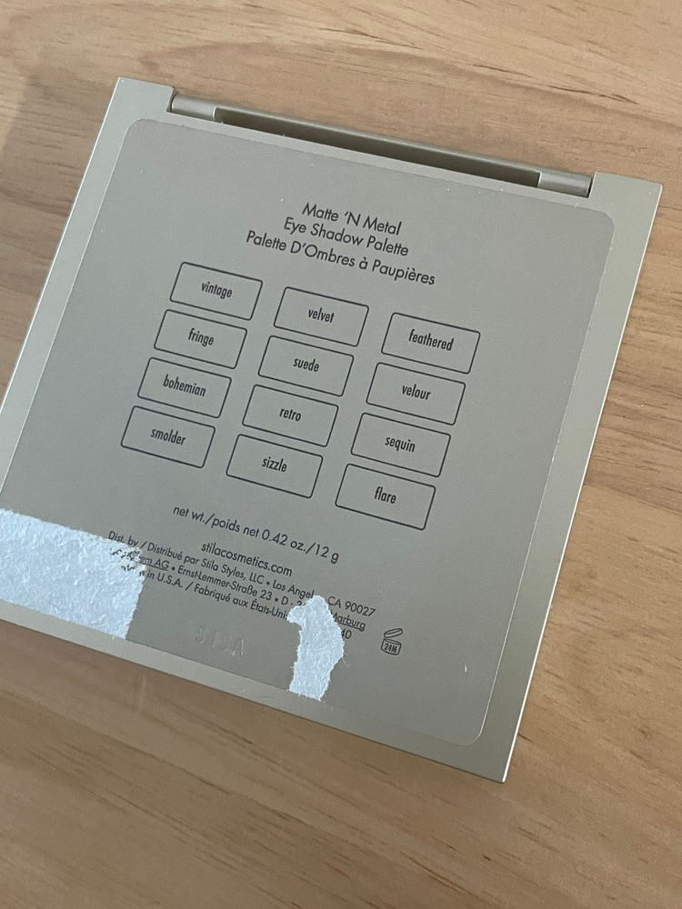 스틸라 아이섀도우 팔레트 매트 앤 메탈--4