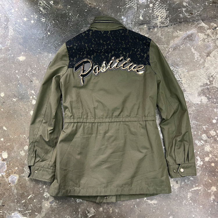 55) 에고이스트 야상 자켓 점퍼 레이스 야상--2