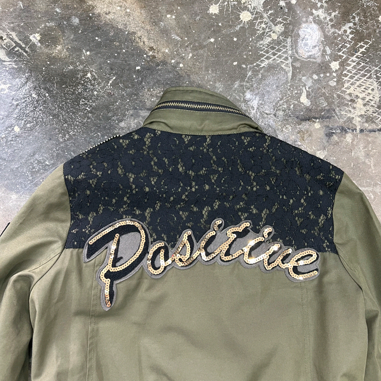 55) 에고이스트 야상 자켓 점퍼 레이스 야상--3